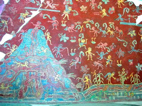  “Teotihuacan Mural: Güzel İkonlar ve Renkli Bir Hikayenin Dili